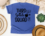 Third Grade Squad Atom graphic tee in Flo Blue