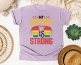 Orchid Comfort Colors t-shirt