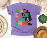 Violet Comfort Colors t-shirt