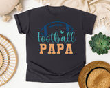 Football Papa graphic tee in Graphite