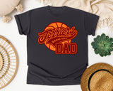 Terriers Basketball Dad graphic tee in Graphite