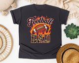 Football Dad Brown graphic tee in Graphite