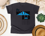 The Walking Dad White 2 graphic tee in Graphite