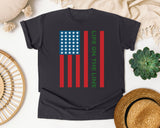 Life On The Line graphic tee in Graphite