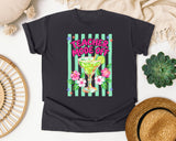Teacher Mode Off Margarita graphic tee in Graphite