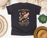 Any Man Can Be A Father But It Takes Someone Special graphic tee in Graphite