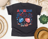 American Dad graphic tee in Graphite