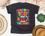 Happy 100th Day Of School graphic tee in Graphite