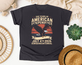 250 Years Of American Independence graphic tee in Graphite