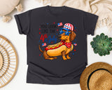 You Look Like The 4th Of July Brown graphic tee in Graphite
