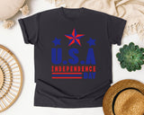 USA Independence Day graphic tee in Graphite