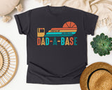 I Keep All My Dad Jokes In A Dad-A-Base graphic tee in Graphite
