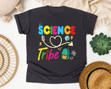 Science Tribe Backpack graphic tee in Graphite