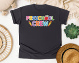 Preschool Crew graphic tee in Graphite