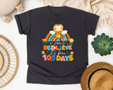 I Cant Beelieve Its Been 100 Days graphic tee in Graphite