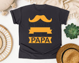 My Favorite People Call Me Papa White 2 graphic tee in Graphite