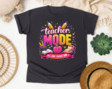 Teacher Mode All Day Every Day graphic tee in Graphite