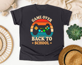 Game Over Back To School Controller graphic tee in Graphite