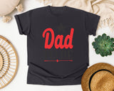 Dad To Be White graphic tee in Graphite