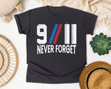 Never Forget White 5 graphic tee in Graphite