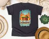 Grill Master Dad Grey 2 graphic tee in Graphite