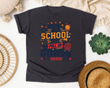 Back To School And Full Of Goals graphic tee in Graphite