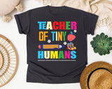 Teacher Of Tiny Humans Pencil graphic tee in Graphite