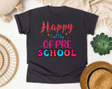 Happy Last Day Of Preschool graphic tee in Graphite