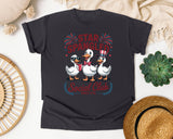 Star Spangled Social Club Since 1776 graphic tee in Graphite