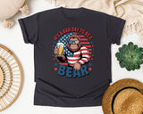 It's A Bad Day To Be A Bear graphic tee in Graphite