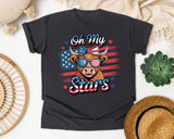 Oh My Stars Grey 2 graphic tee in Graphite