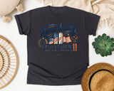 Remembering September 11 graphic tee in Graphite