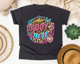 Daddy's Girl graphic tee in Graphite