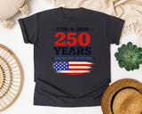 1776 2026 250 Years American Freedom graphic tee in Graphite