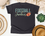 Football Junkies graphic tee in Graphite