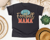 Football Mama Retro graphic tee in Graphite