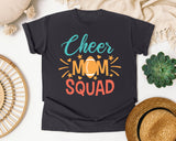 Cheer Mom Squad graphic tee in Graphite
