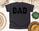 Dad I Love You Black graphic tee in Graphite