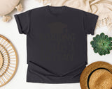 Roaring Into 5th Grade White graphic tee in Graphite