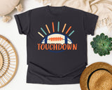 Touchdown Sunburst graphic tee in Graphite