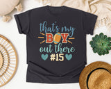 Thats My Boy Out There 15 graphic tee in Graphite