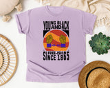 Orchid Comfort Colors t-shirt