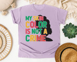 Orchid Comfort Colors t-shirt