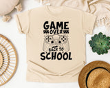 Game Over Back To School Controller Bold graphic tee in Ivory