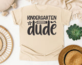 Kindergarten Dude White graphic tee in Ivory