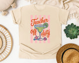 Teacher Off Duty Margarita graphic tee in Ivory