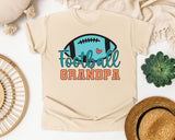 Football Grandpa graphic tee in Ivory