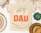 Football Dad White graphic tee in Ivory