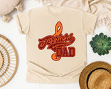 Terriers Marching Band Dad graphic tee in Ivory