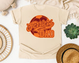 Terriers Soccer Dad graphic tee in Ivory